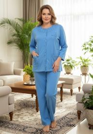 Piżama damska-ocieplanie (M-3XL/10kompletów)