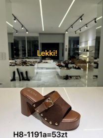 Klapki na obcasie (36-41/12P)