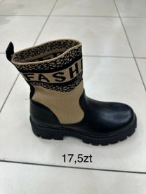 Botki na płaskim  (36-41/12P)