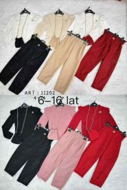 Komplet dziewczęcy (6-16LAT/6kpt)