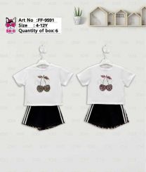 Komplet dziewczęcy (4-12LAT/10kpt)