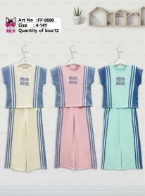 Komplet dziewczęcy (4-14LAT/18kpt)