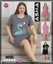 Koszula nocna damska (L-4XL/15szt)