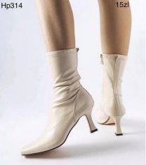 Botki na szpilce  (36-41/12P)