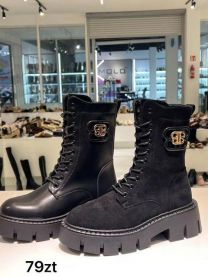 Botki na płaskim  (36-41/12P)