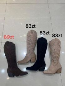 Kozaki na obcasie  (36-41/8P)