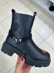 Botki na płaskim  (36-41/12P)