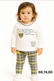 Komplet niemowlęcy Turecka (68-80/12kpt)