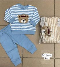 Komplet chłopięcy Turecka (3-12M/12kpt)