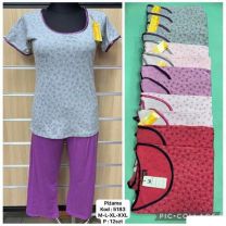 Piżama damska (M-2XL/12kpt)