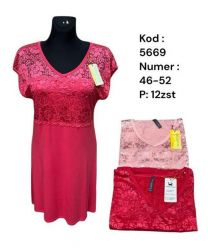 Koszula nocna damska (46-52/12szt)