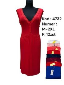 Koszula nocna damska (M-2XL/12szt)