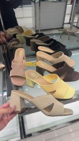 Klapki na obcasie (36-41/12P)