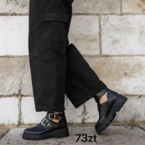 Botki na płaskim  (36-41/12P)