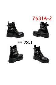 Botki na płaskim  (36-41/12P)