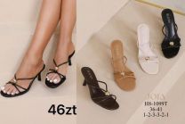 Klapki na obcasie (36-41/12P)