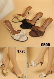 Klapki na obcasie (36-41/12P)