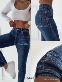 Spodnie jeansowe damskie (34-42/10szt)