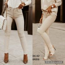 Spodnie ekoskóra damskie (34-42/10szt)