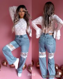 Spodnie jeans damskie (34-42/10szt)