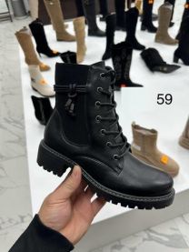 Botki na płaskim  (36-41/12P)