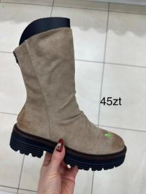 Botki na płaskim  (36-41/12P)