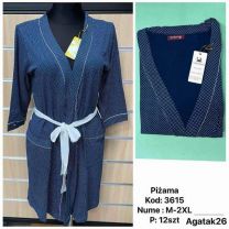 Szlafrok Damskie (M-2XL/12szt)