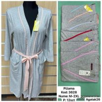 Szlafrok Damskie (M-2XL/12szt)