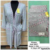 Szlafrok Damskie (L-3XL/12szt)