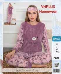 Piżama damska (M-2XL/4kpt)