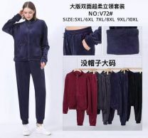 Komplety welurowe (5-10XL/12kpt)