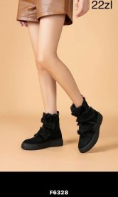 Botki na płaskim  (36-41/12P)