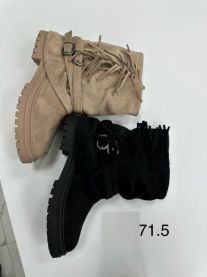 Botki na płaskim  (36-41/12P)