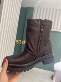 Botki na płaskim  (36-41/12P)