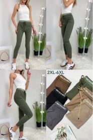 PLUS_Spodnie legginsy damskie (2-5XL /12szt)