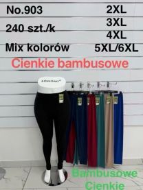 PLUS_Spodnie legginsy damskie (2-6XL /12szt)