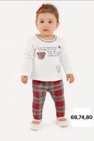 Komplet niemowlęcy Turecka (68-80/12kpt)