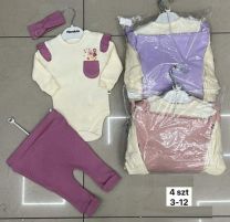 Komplet niemowlęcy Turecka (3-12/12kpt)
