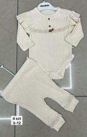 Komplet niemowlęcy Turecka (3-12/12kpt)