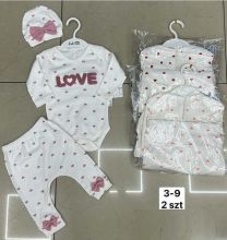 Komplet niemowlęcy Turecka (3-9/12kpt)