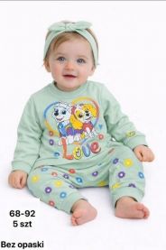 Komplet niemowlęcy Turecka (68-92/10kpt)