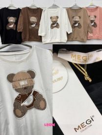 Bluzy bez kaptura włoska (uniwersalny/6szt)