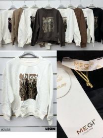 Bluzy bez kaptura włoska (uniwersalny/6szt)