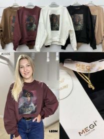 Bluzy bez kaptura włoska (uniwersalny/6szt)