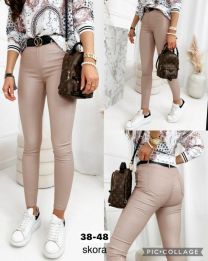 Spodnie ekoskóra damskie (38-48/10szt)