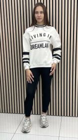 Bluzy bez kapturem Turecka (S-XL/4szt)