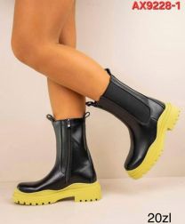 Botki na płaskim  (36-41/12P)