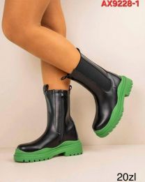 Botki na płaskim  (36-41/12P)