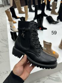 Botki na płaskim  (36-41/12P)