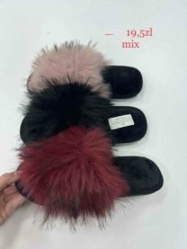 Kapcie odkryte palce damskie(36-41/36P)